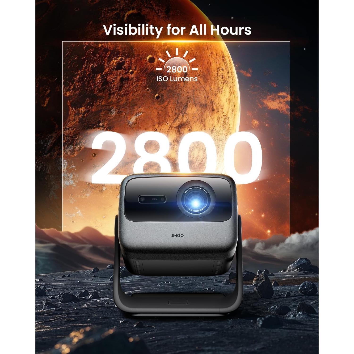 Proyector Láser 4K JMGO N1S WiFi Bluetooth 2800 Lúmenes