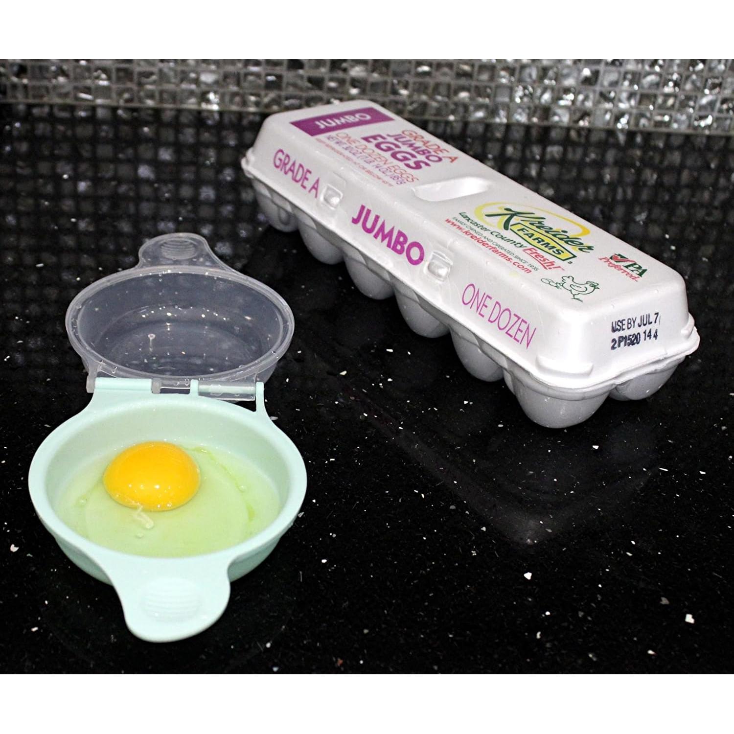 Cocinador de Huevos Microondas Dependable 20,96x12,7cm Libre BPA