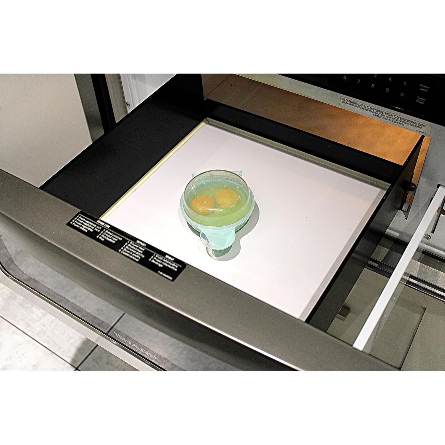 Cocinador de Huevos Microondas Dependable 20,96x12,7cm Libre BPA