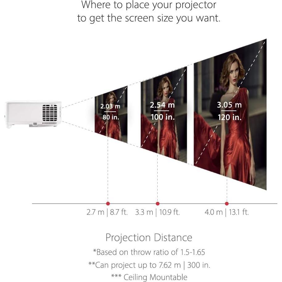 Proyector ViewSonic PX701-4K UHD 3200 lúmenes 240Hz