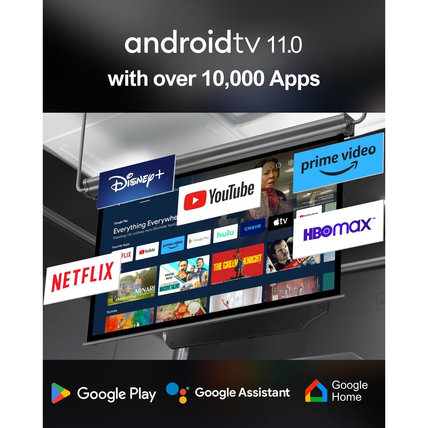 Proyector ULTIMEA 4K Android TV 11.0 1000 Lumens 1080P