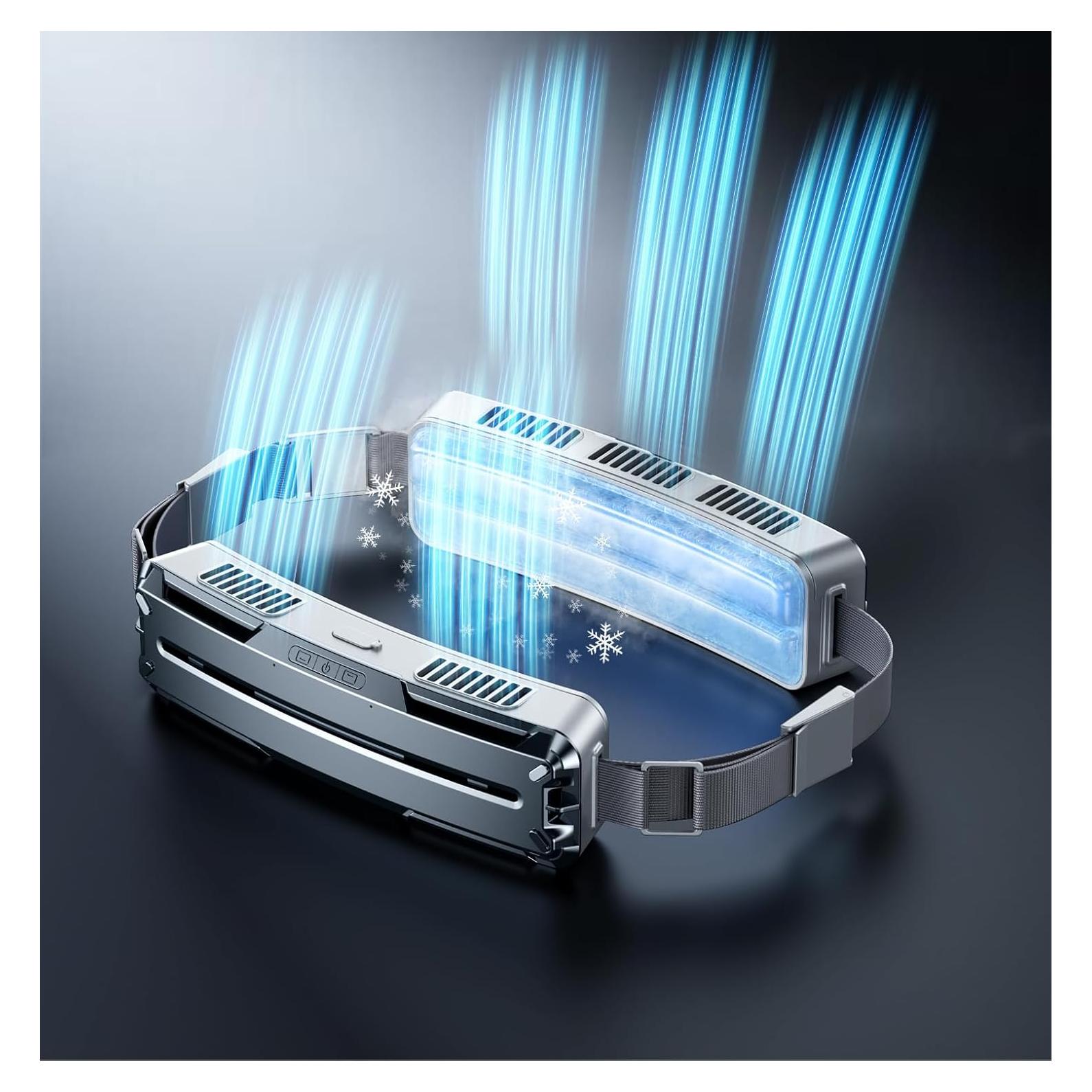 Ventilador de Cintura Amailtom WAISTFAN24 Recargable 6000RPM