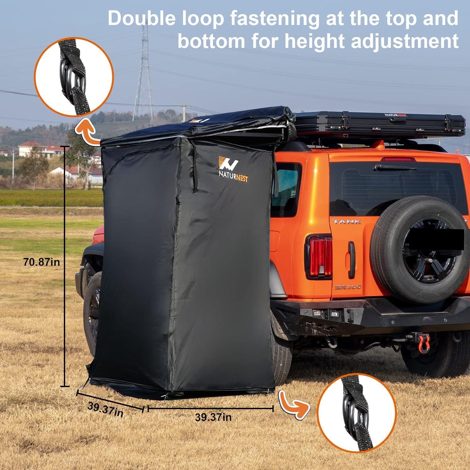 Tienda de Ducha LEADWIN 110x100x199 cm para Camping