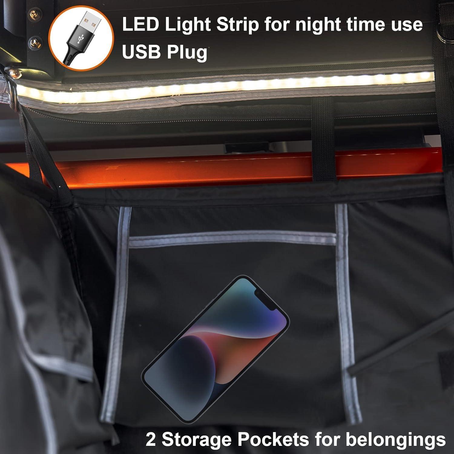 Tienda de Ducha LEADWIN 110x100x199 cm para Camping