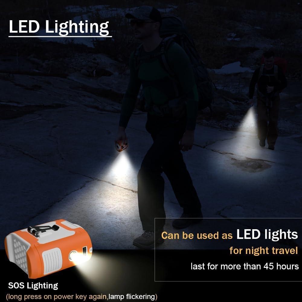 16000mAh Waist Fan Portable Rechargeable Wearable Fan Hand Free, 6-40hours Wearable Cooler Fan for Traveling Working Outdoor Office (Grey and White)