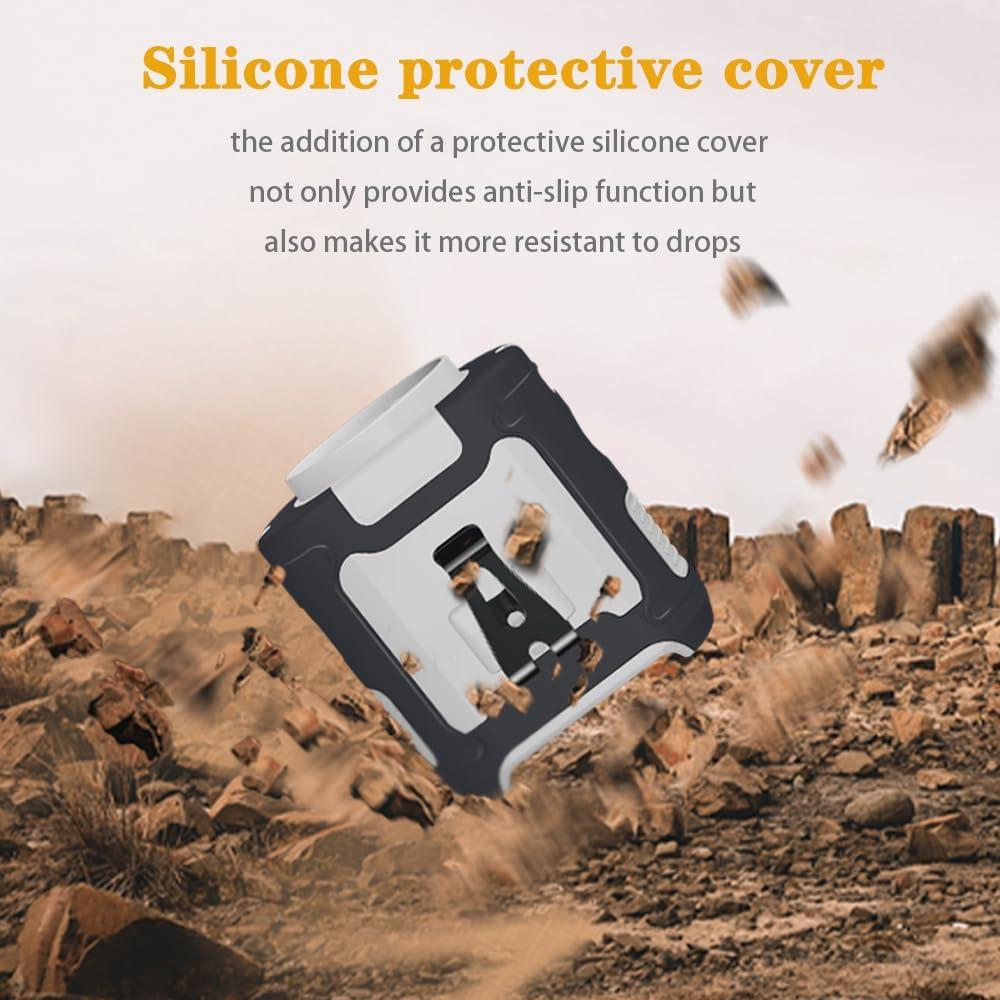 16000mAh Waist Fan Portable Rechargeable Wearable Fan Hand Free, 6-40hours Wearable Cooler Fan for Traveling Working Outdoor Office (Grey and White)