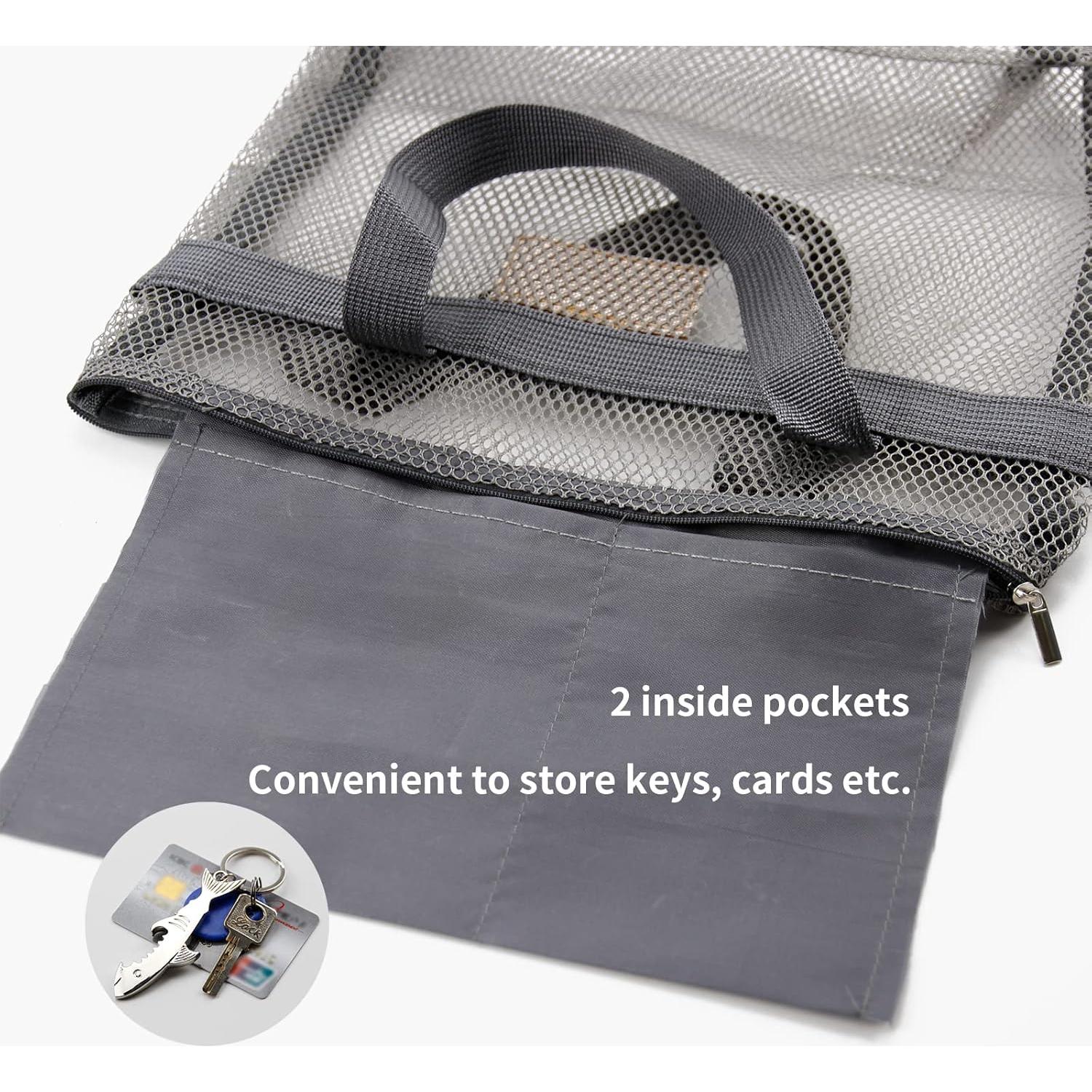 Bolsa de Ducha Portátil TOPASION TSC01 Organizador de Baño