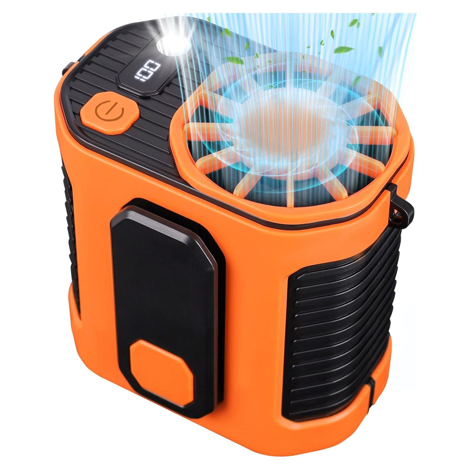 Ventilador de Cintura Portátil FOTN WF, 10 Velocidades, Recargable