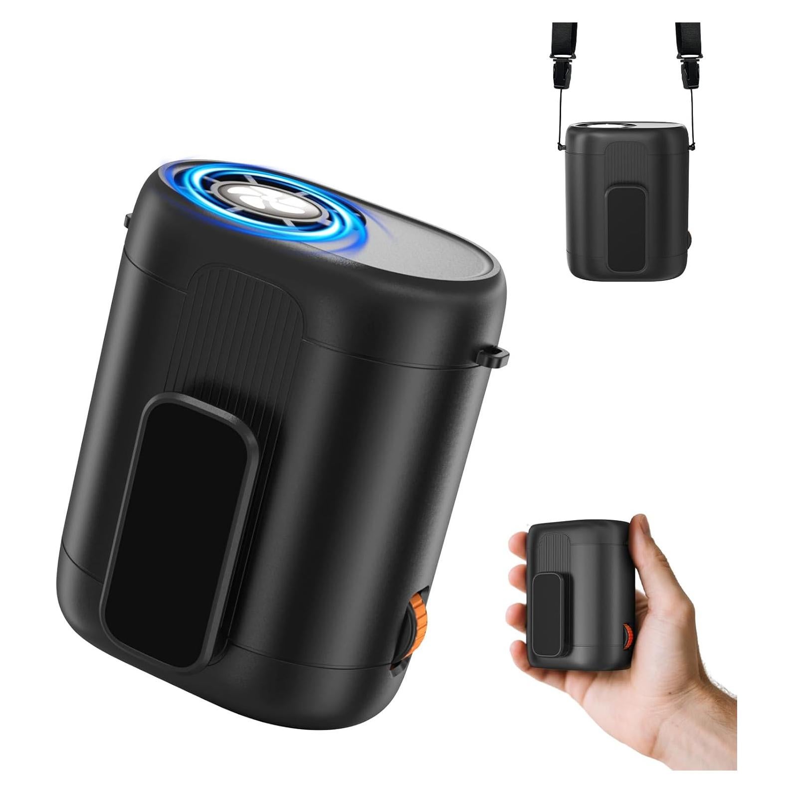 Ventilador de Cintura Portátil FIHECAL X06 Recargable 20000 RPM