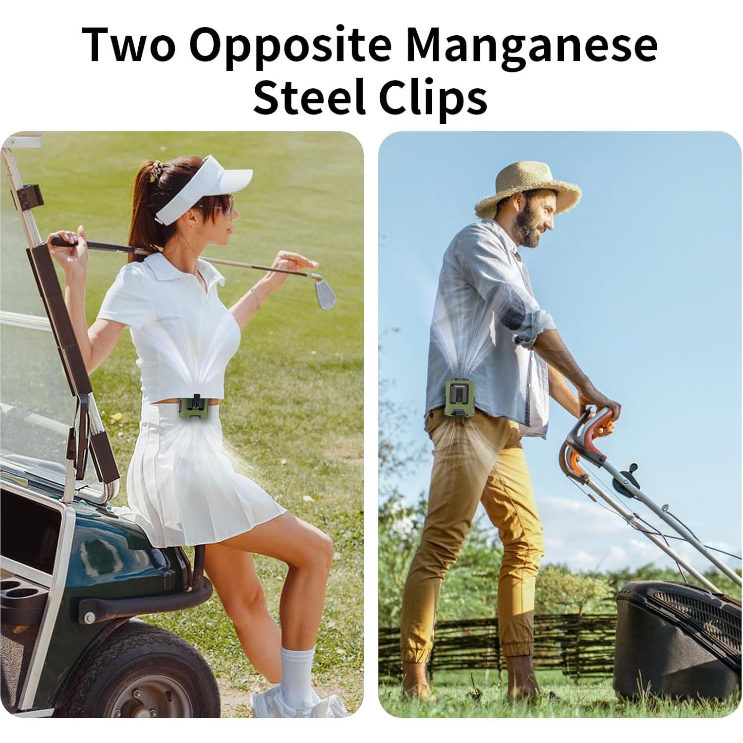 Ventilador de Cintura Socool K100 Portátil 5000mAh 4 Velocidades