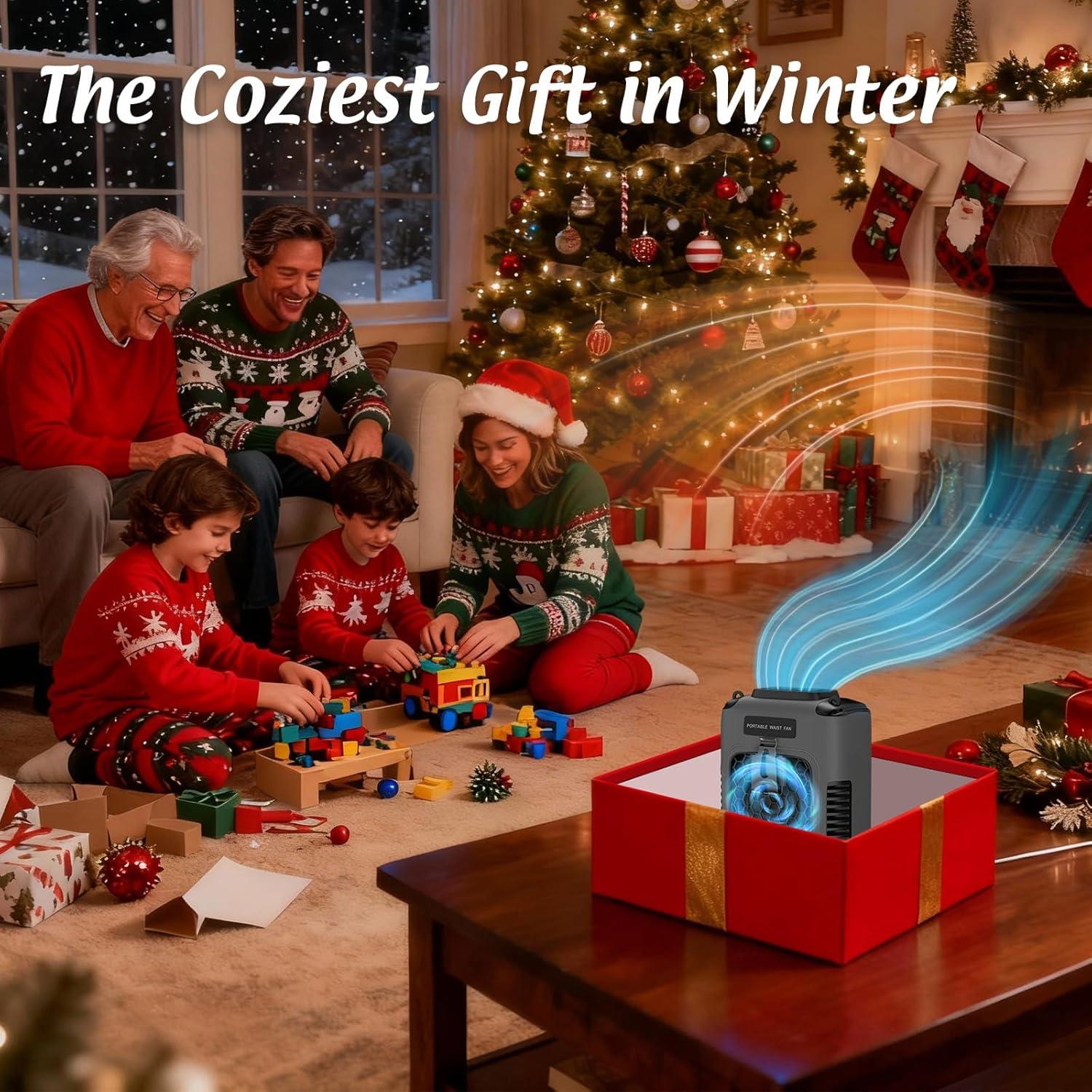 Ventilador Personal Portátil Deller YBFS-02 8000mAh 3 Velocidades