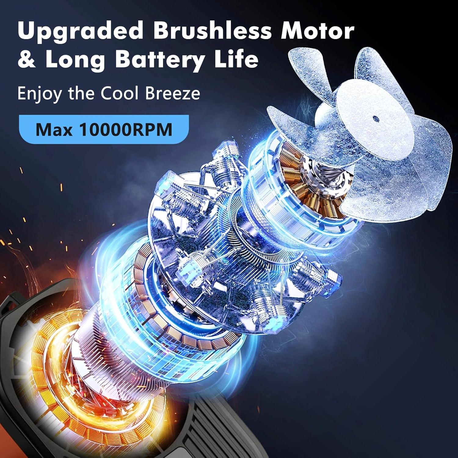 Ventilador Personal de Cintura Dreamy Cubby F83 10 Velocidades