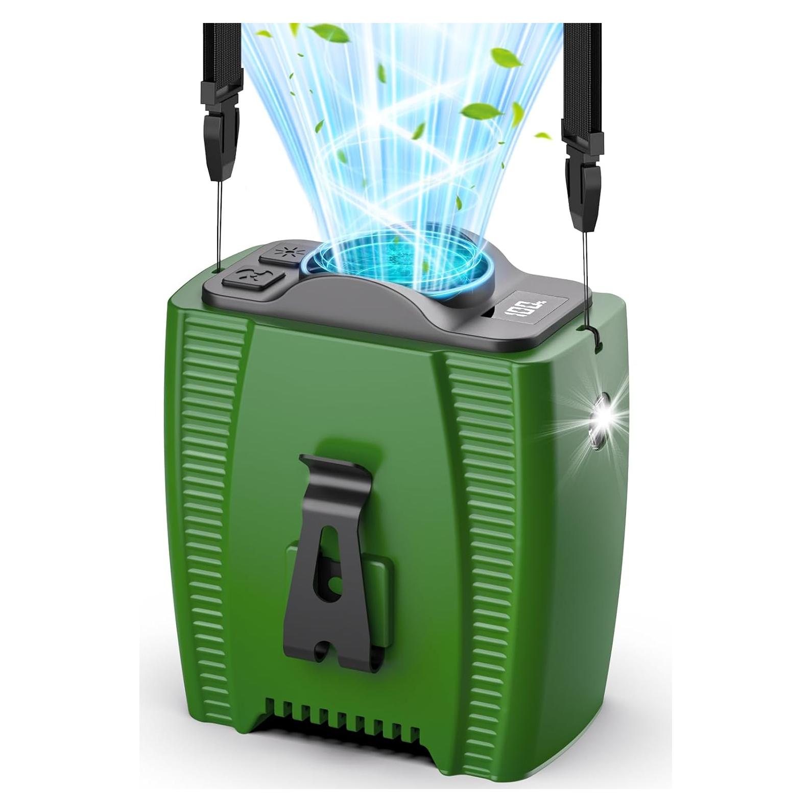 Ventilador de Cintura Portátil Multper 10000mAh 5 Velocidades