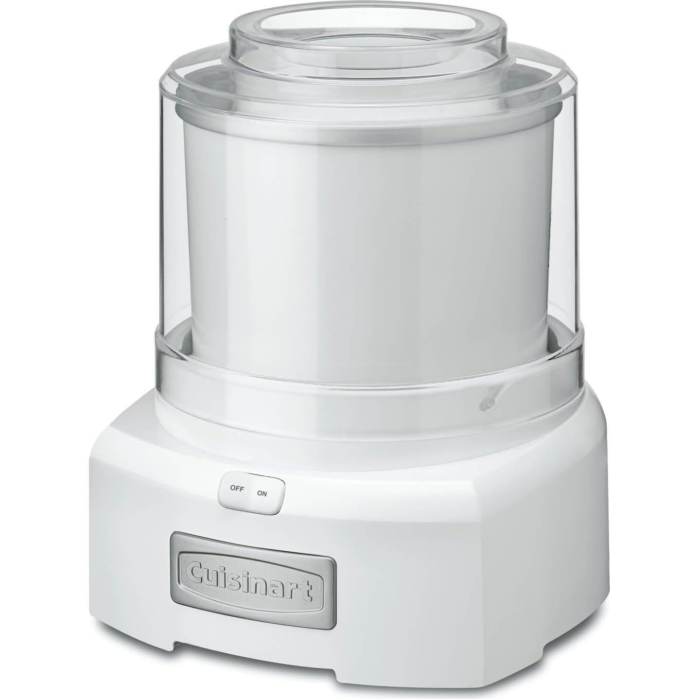Máquina de Hielo para Helados Cuisinart ICE-21P1, 1.5L, Automática
