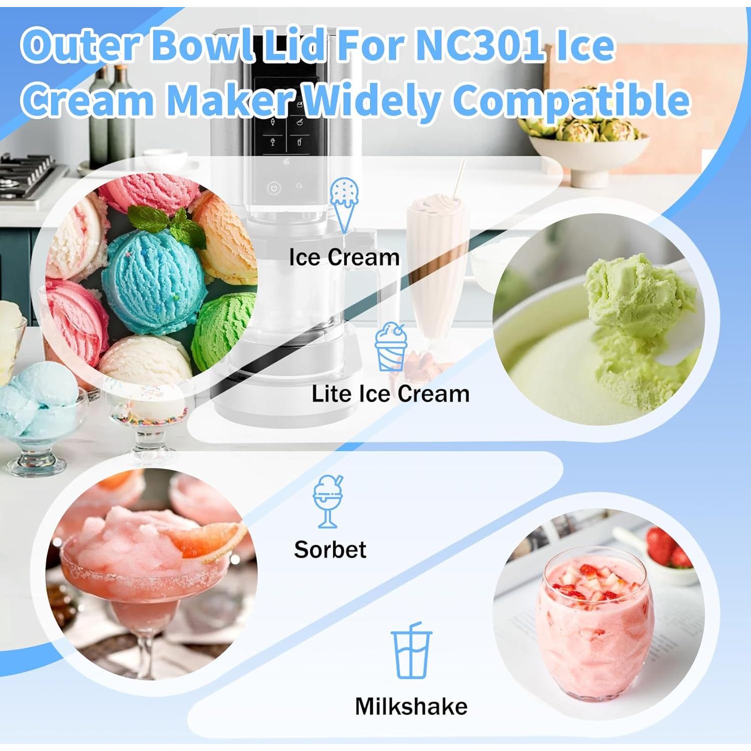 Tapa de Tazón Exterior Ninja NC301 - Reemplazo Compatible