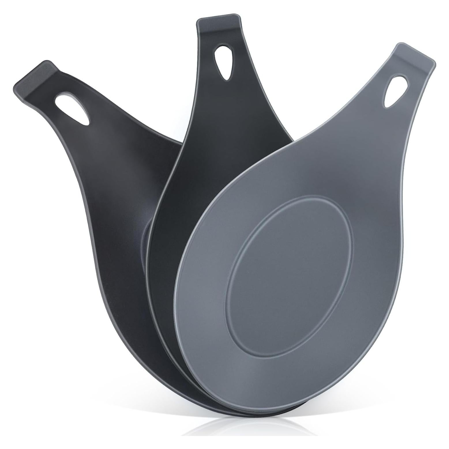 Soporte para cucharas de silicona TROUSKAIG - Set de 3