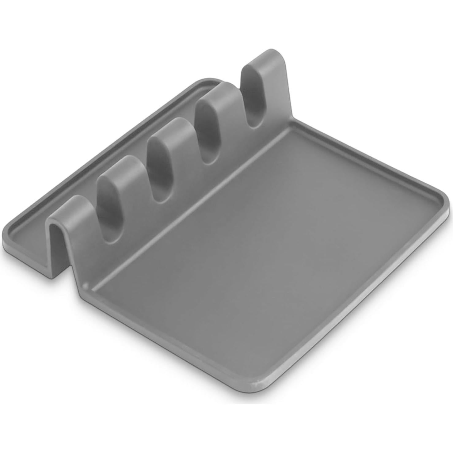 Descanso de Utensilios de Silicona Antideslizante 21.6x11.4cm