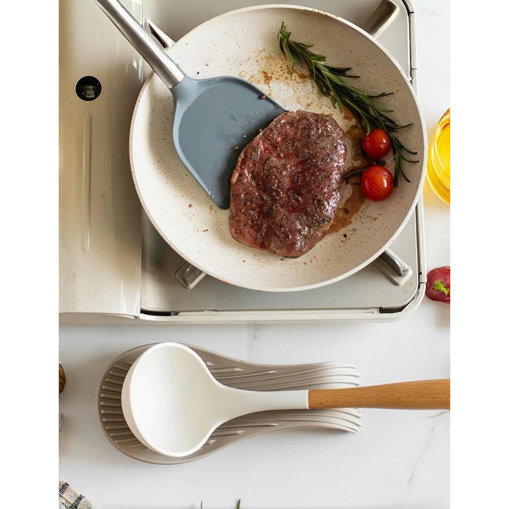 Soporte de Cuchara de Silicona IYOOH Antideslizante 12x6.5 cm