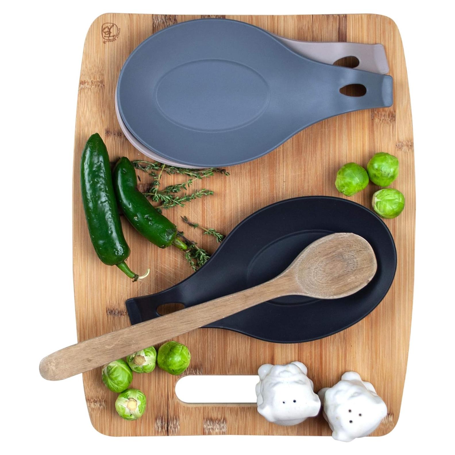 Reposapucheros de Silicona Modernos - Juego de 3 - Grado Alimenticio