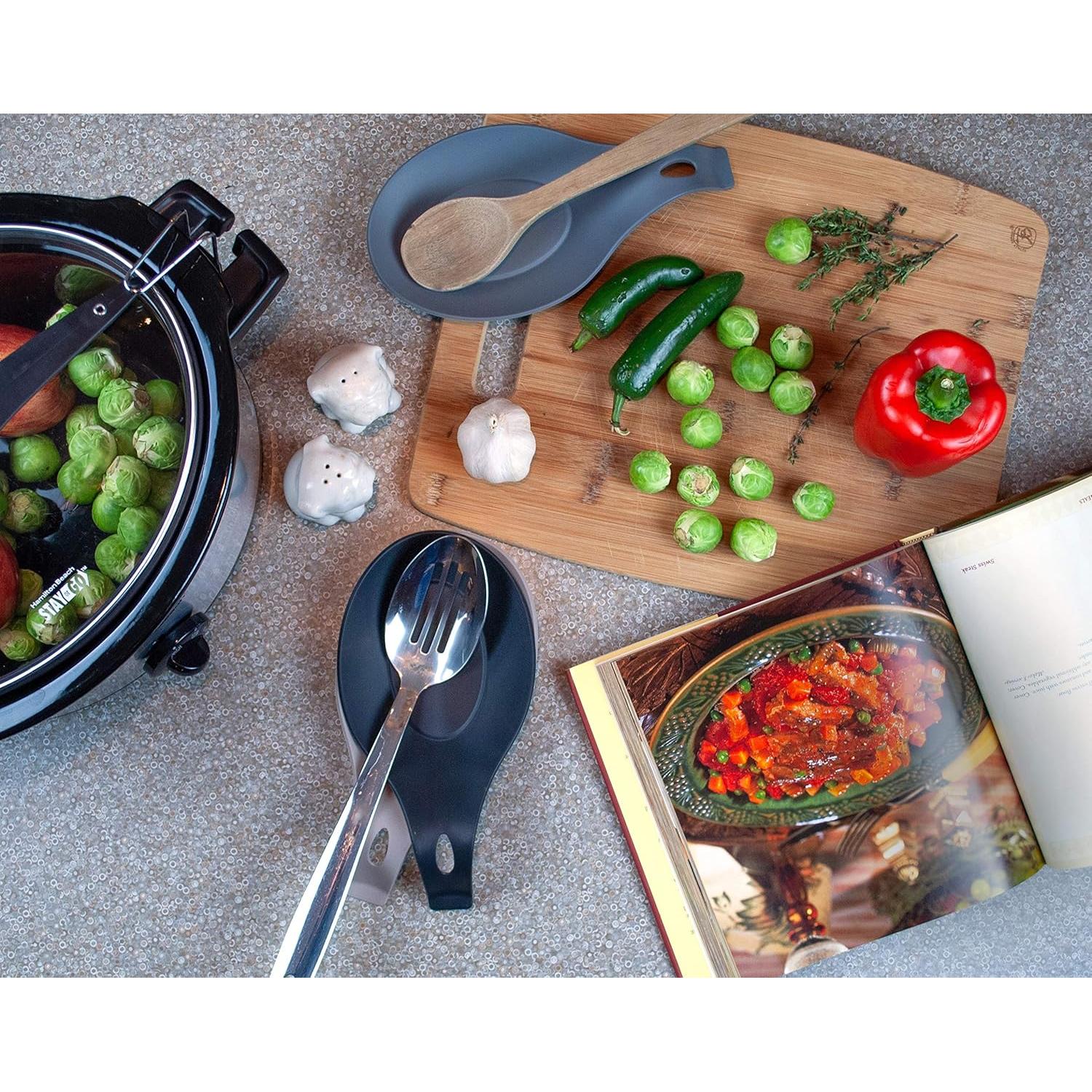 Reposapucheros de Silicona Modernos - Juego de 3 - Grado Alimenticio