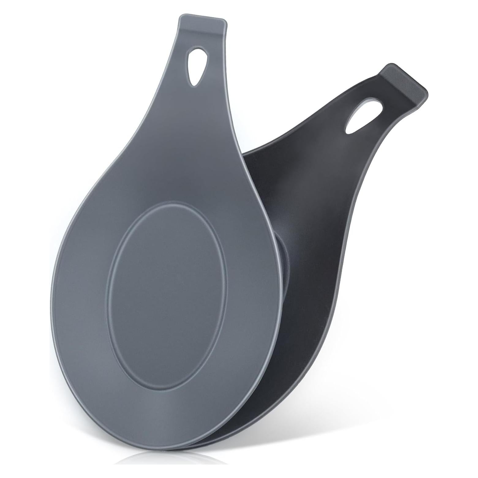 Soporte para cucharas de silicona TROUSKAIG 2Pack grande
