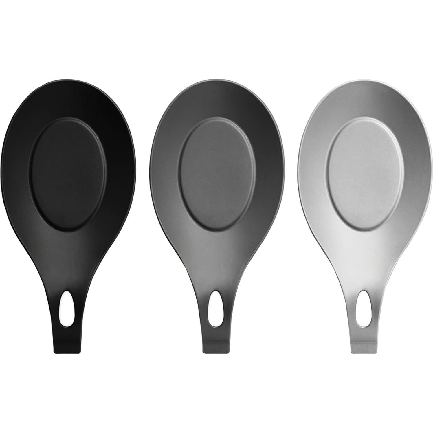 Soporte para Cucharas de Silicona iayokocc 3 Pcs Resistente al Calor