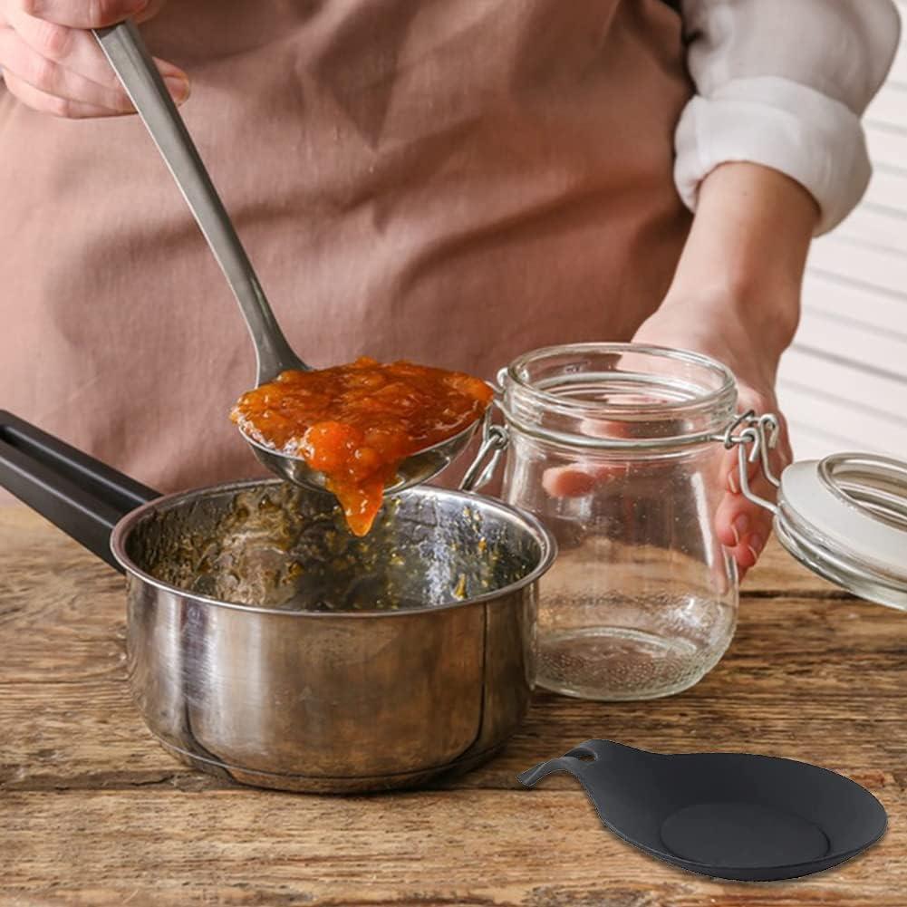 Soporte de Cuchara de Silicona SYCOOVEN 3 Pcs Resistente