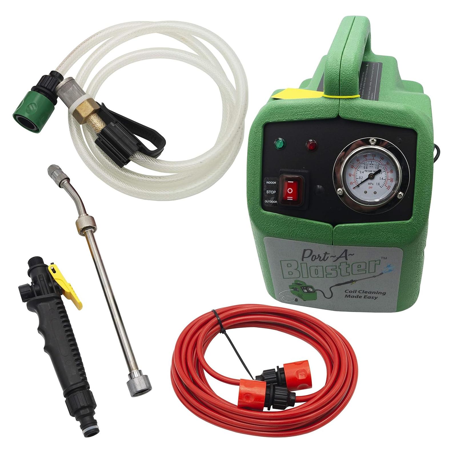 Limpiador de Bobinas HVAC Portátil Suministro Demanda SDZPB140 120V 80W