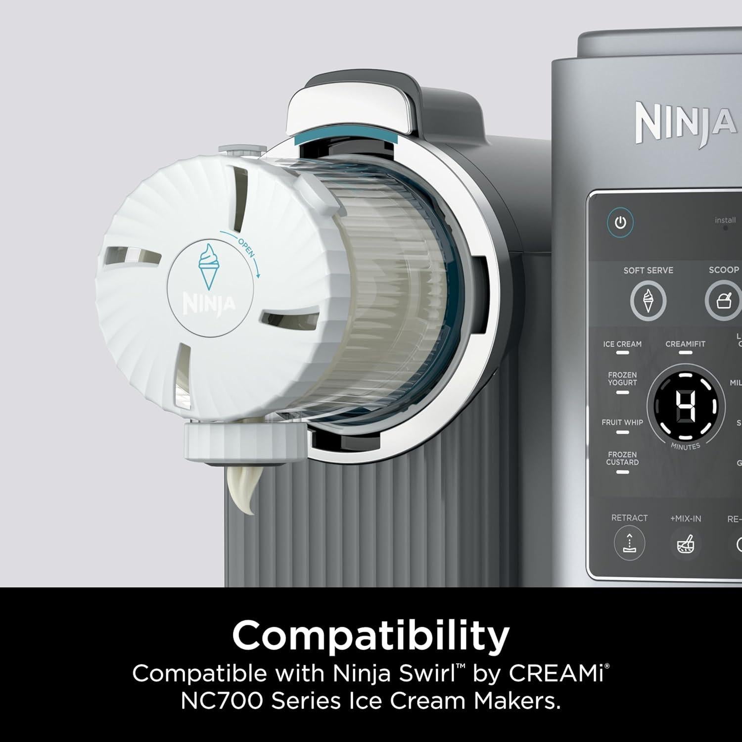 Tarros y Tapas Ninja Swirl CREAMi - 2 Paquete 473ml