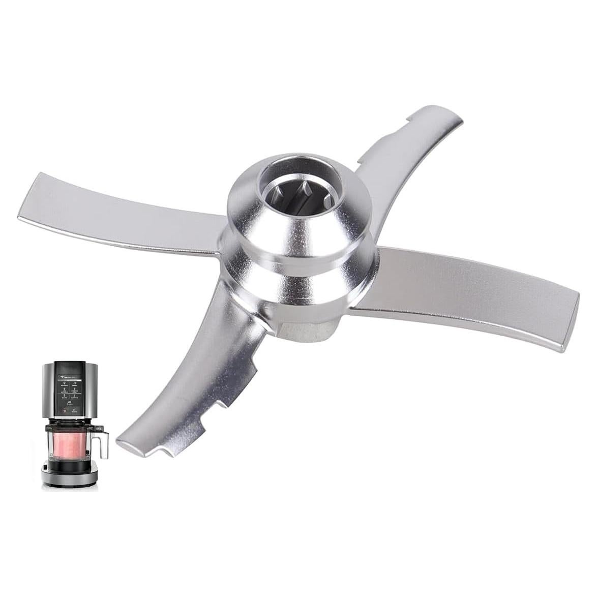 Cuchilla de Paleta Reemplazo Ninja Creami NC300 Acero Inox