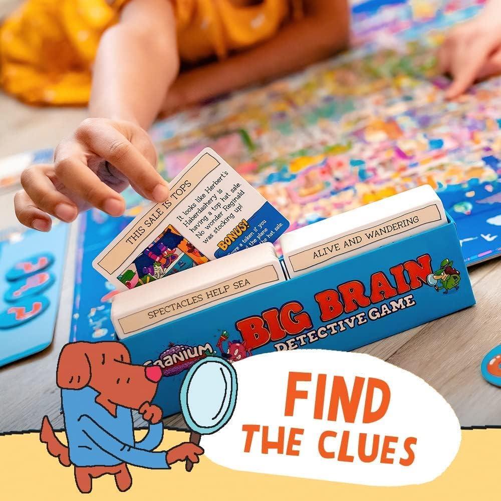 Juego de Detective Big Brain Funko para 1-4 Jugadores 5+