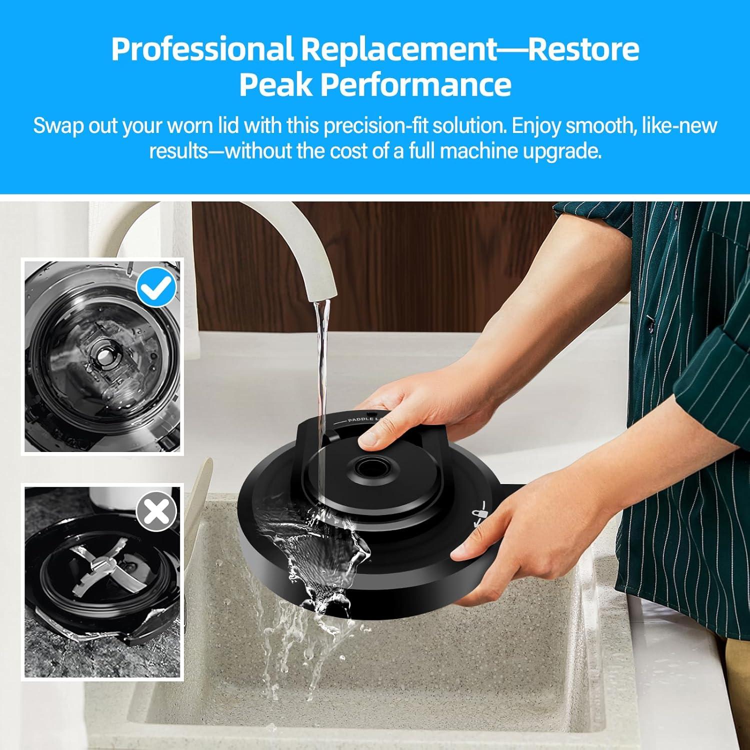 Tapa de Tazón Exterior Kitchests para Ninja CREAMi 0.22 kg