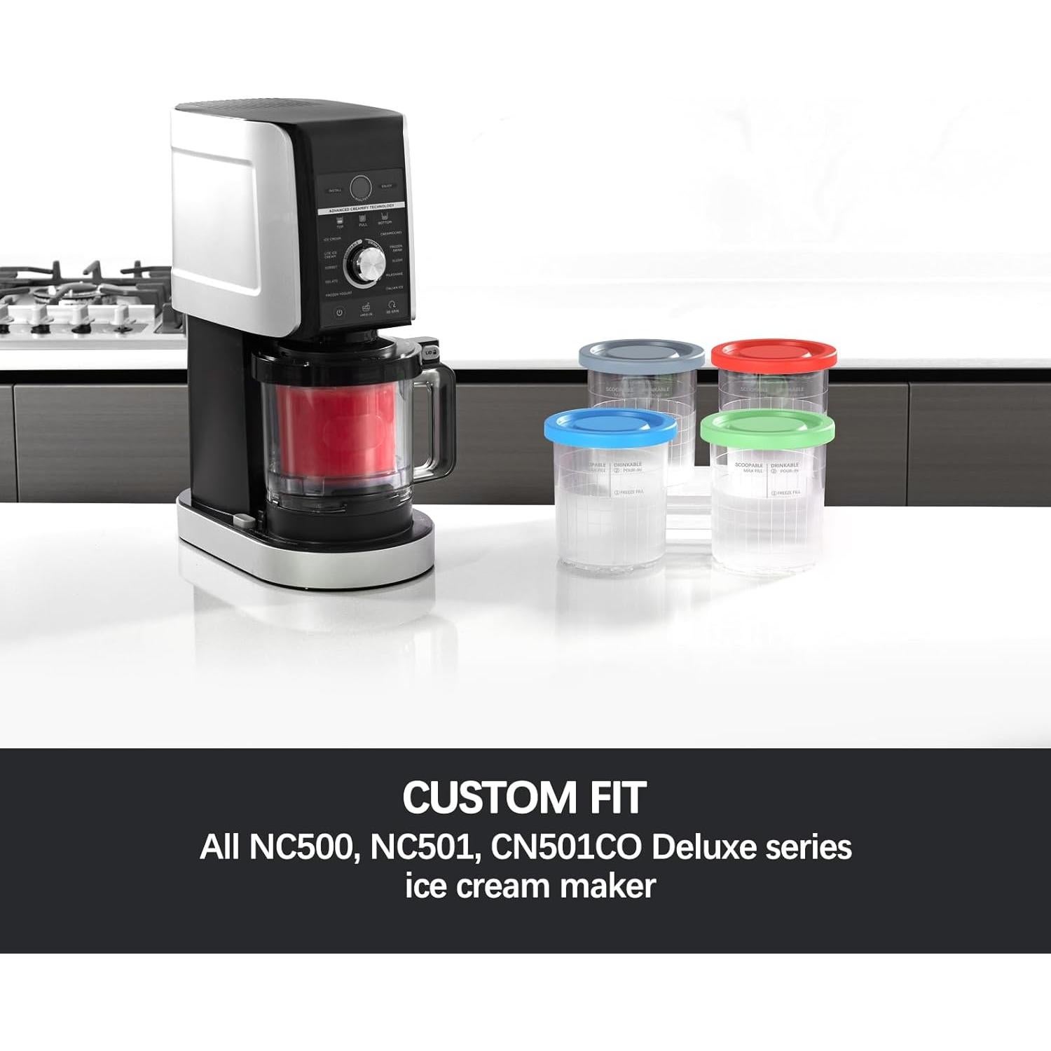 Recipientes de Pintura Ninja Creami Deluxe 24 oz - 4 Piezas