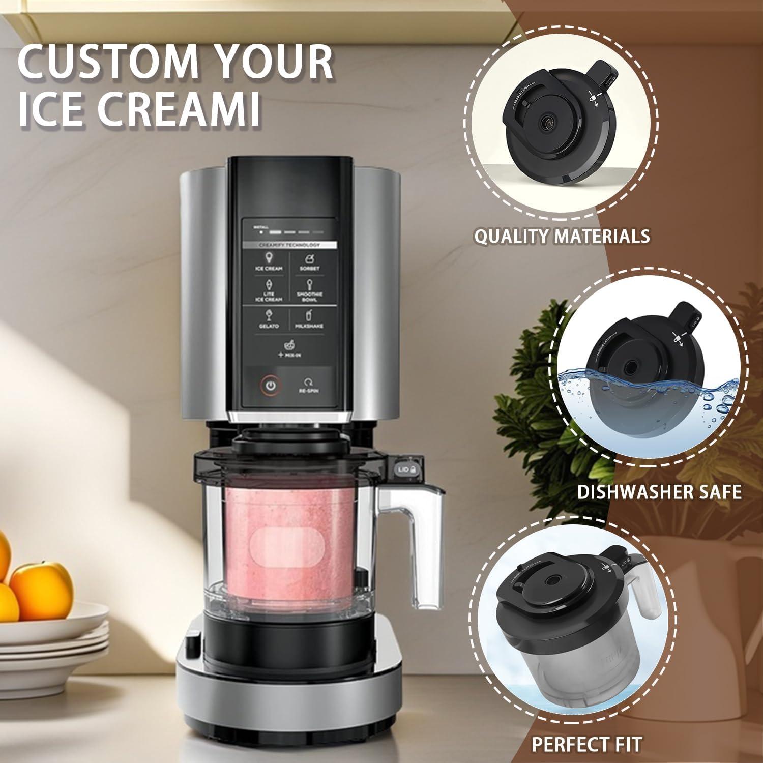 Tapa exterior de repuesto Ninja NC300 para máquina de helados