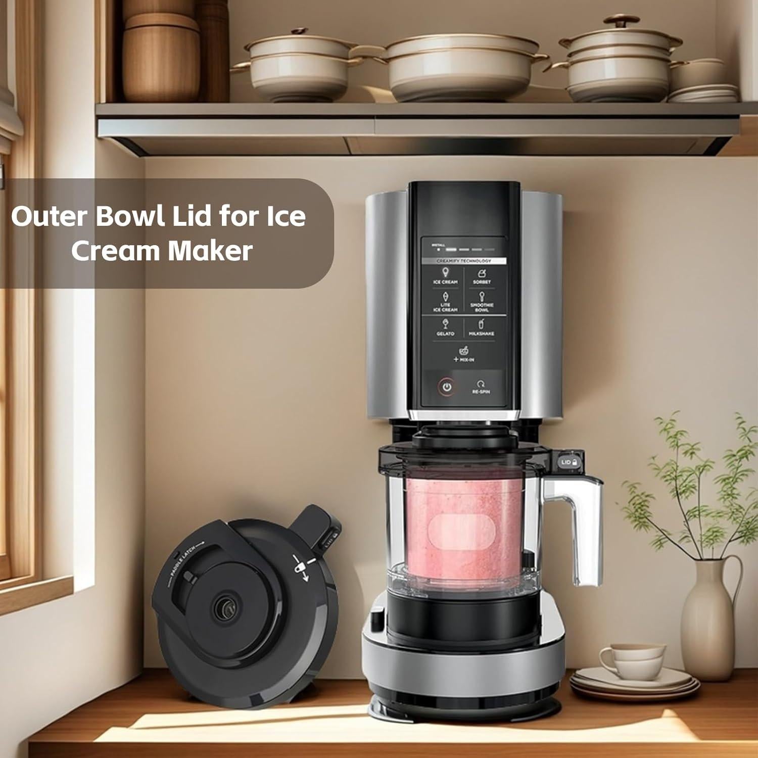 Tapa exterior de repuesto Ninja NC300 para máquina de helados