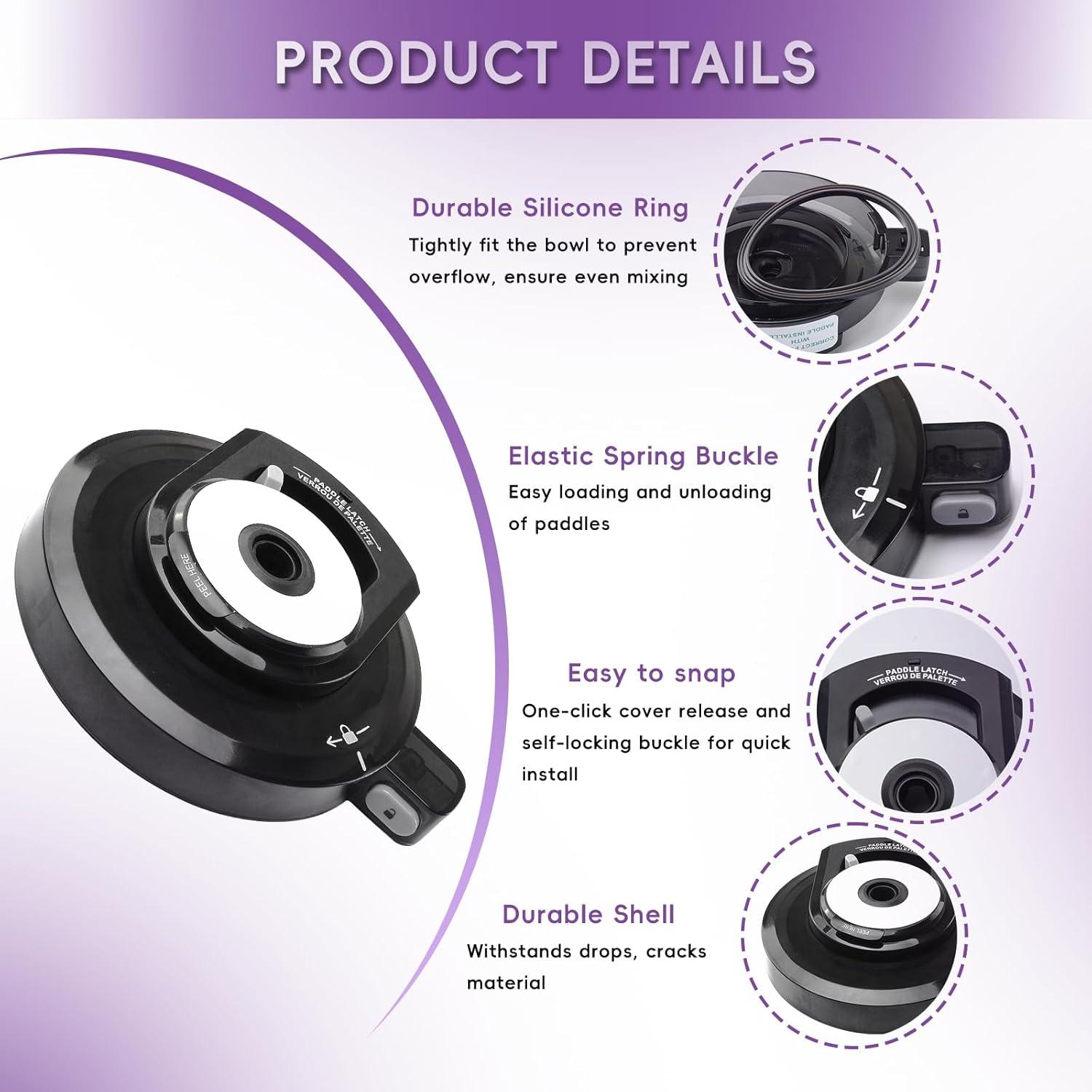 Tapa de Repuesto Ninja Creami NC301 - Libre de BPA, Sello Hermético