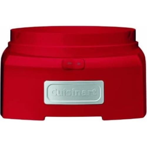 Cuisinart ICE-21RP1 1.5-Quart Frozen Yogurt, Ice Cream and Sorbet Maker, Double Insulated Freezer Bowl elminates the need for Ice and Makes Frozen Treats in 20 Minutes or Less, Red