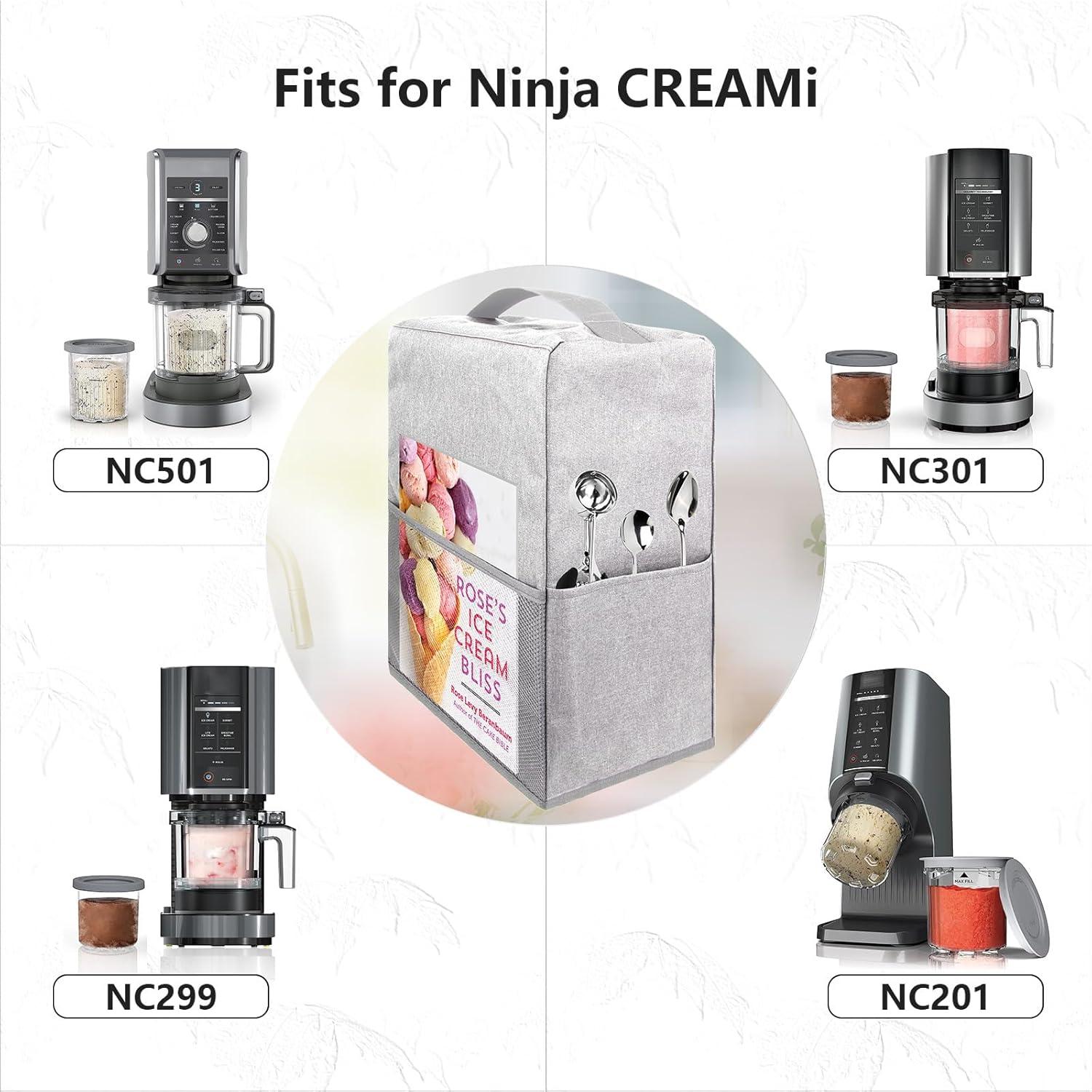 Cubierta de Polvo Kingshion para Máquina de Helados Ninja - Gris Claro