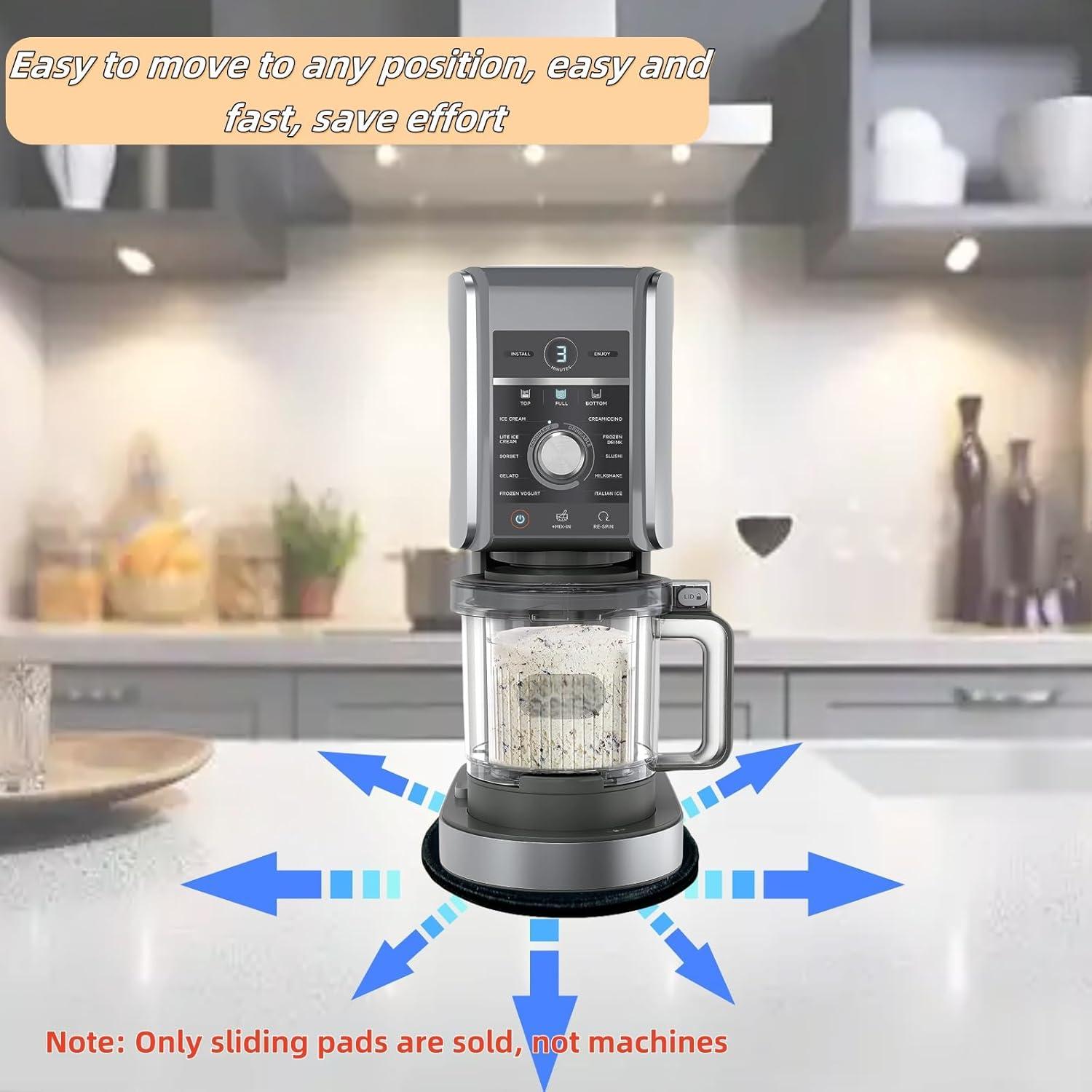 Almohadilla deslizante KANSHENDH para máquina de helados Ninja Creami