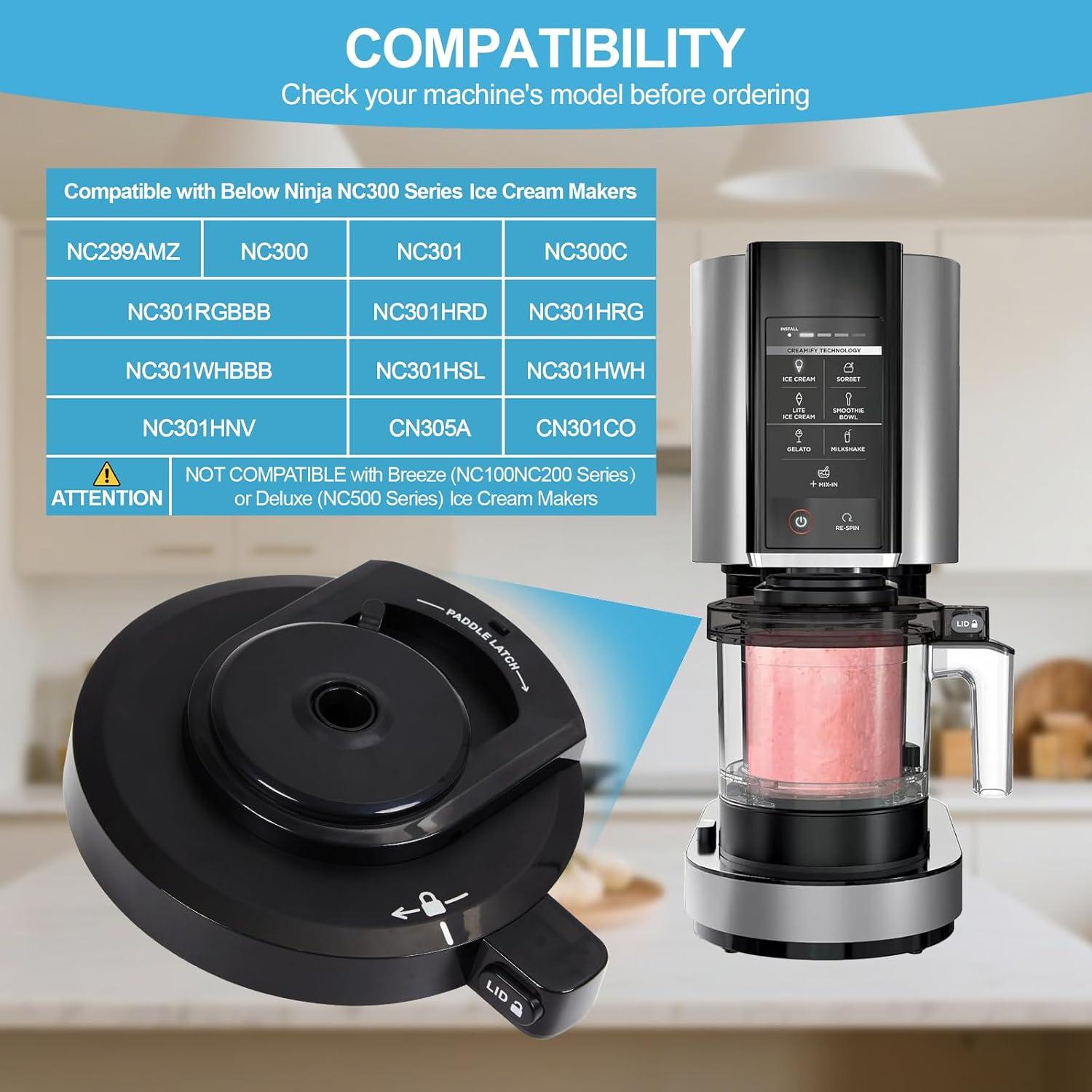 Tapa de Tazón Exterior Ninja Creami NC301 - Repuesto Durable