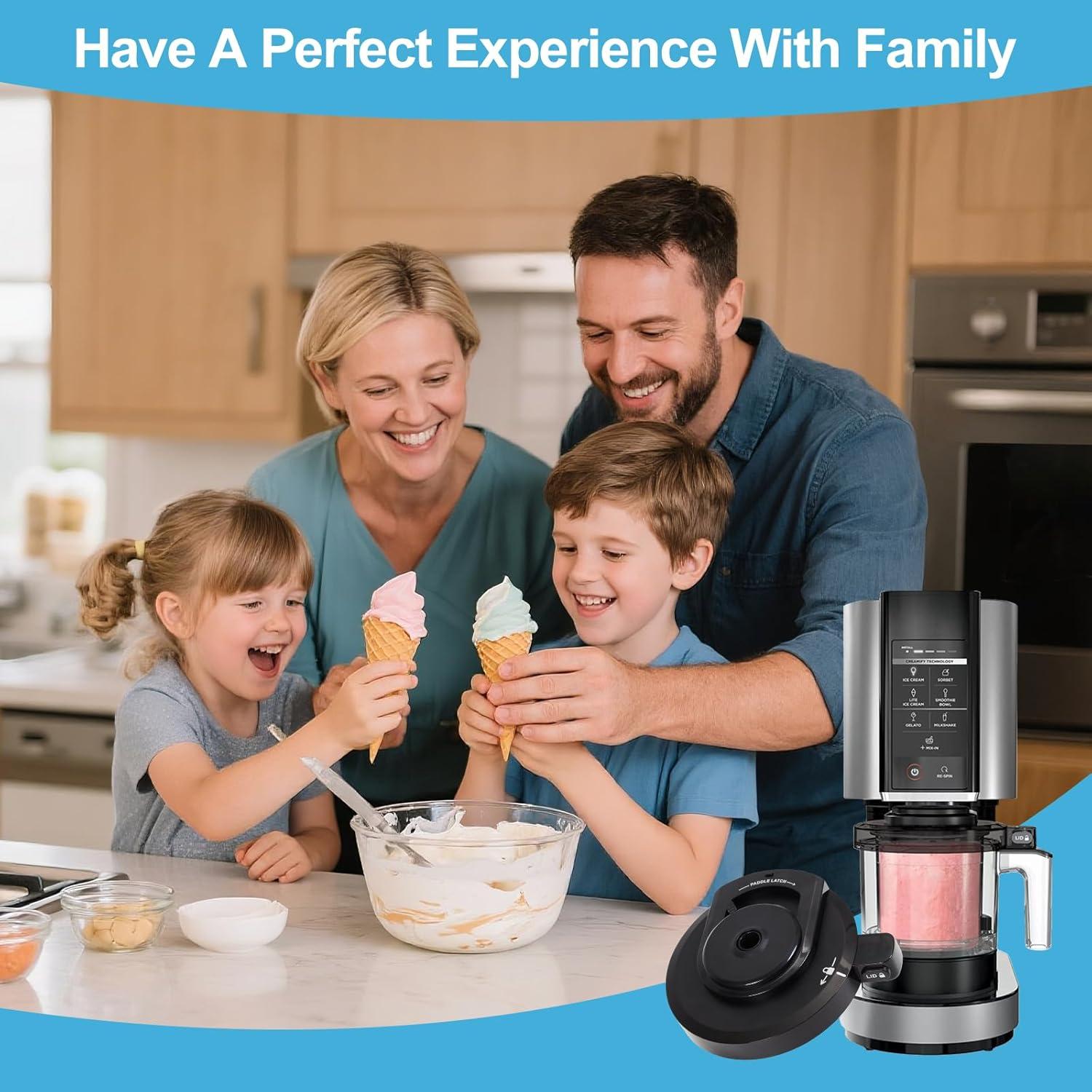 Tapa de Tazón Exterior Ninja Creami NC301 - Repuesto Durable