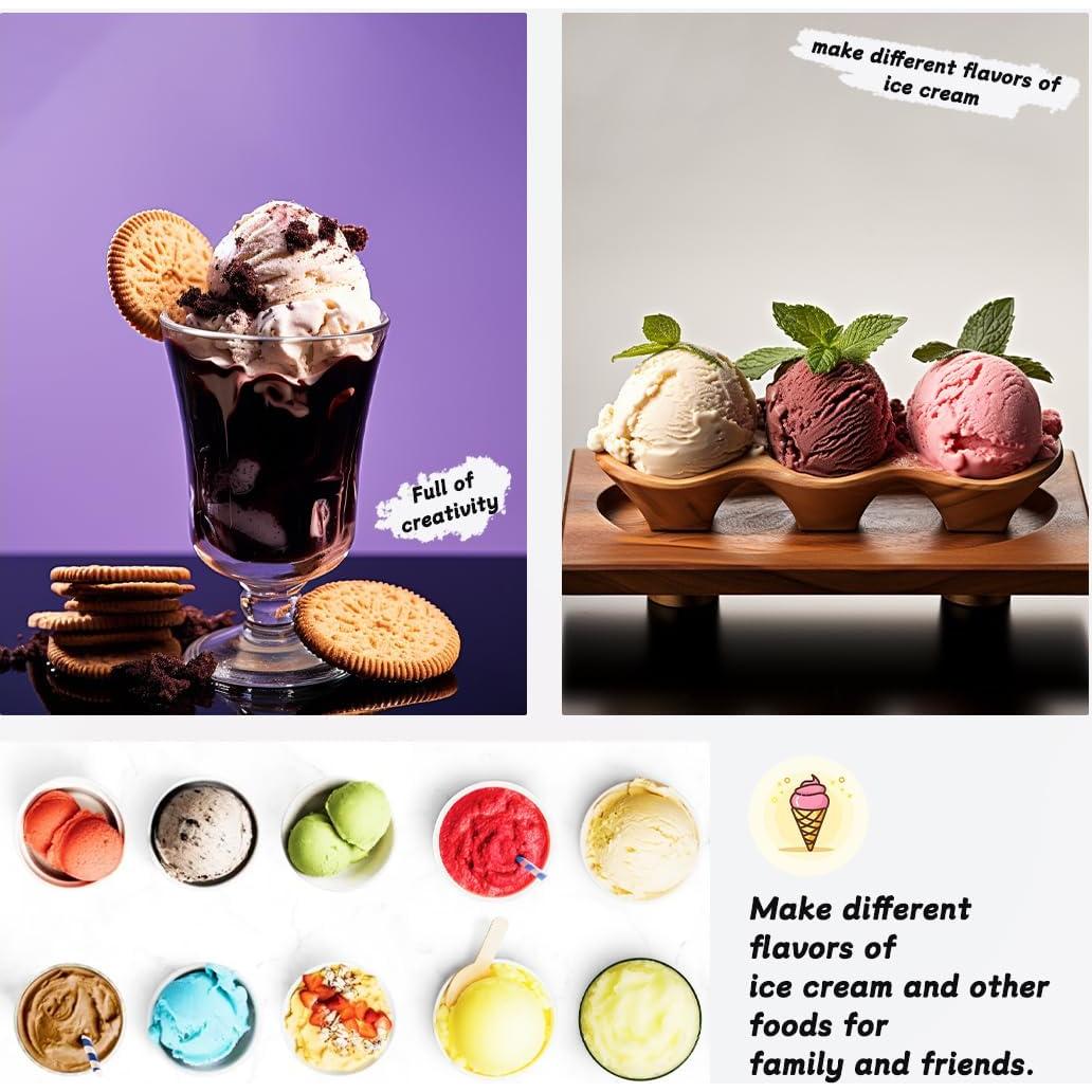 Contenedores de Pintura Ninja Creami Deluxe 710ml - 4 Piezas