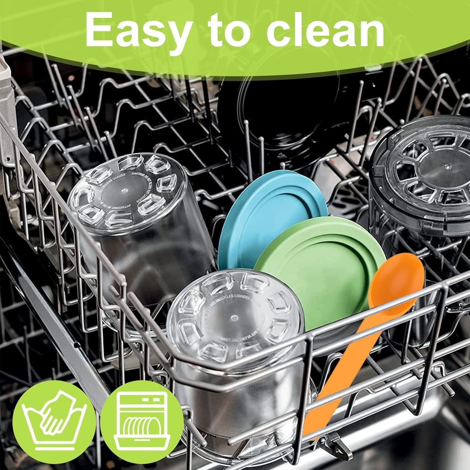 Paquete de 4 Contenedores de Helado Ninja Creami 473ml