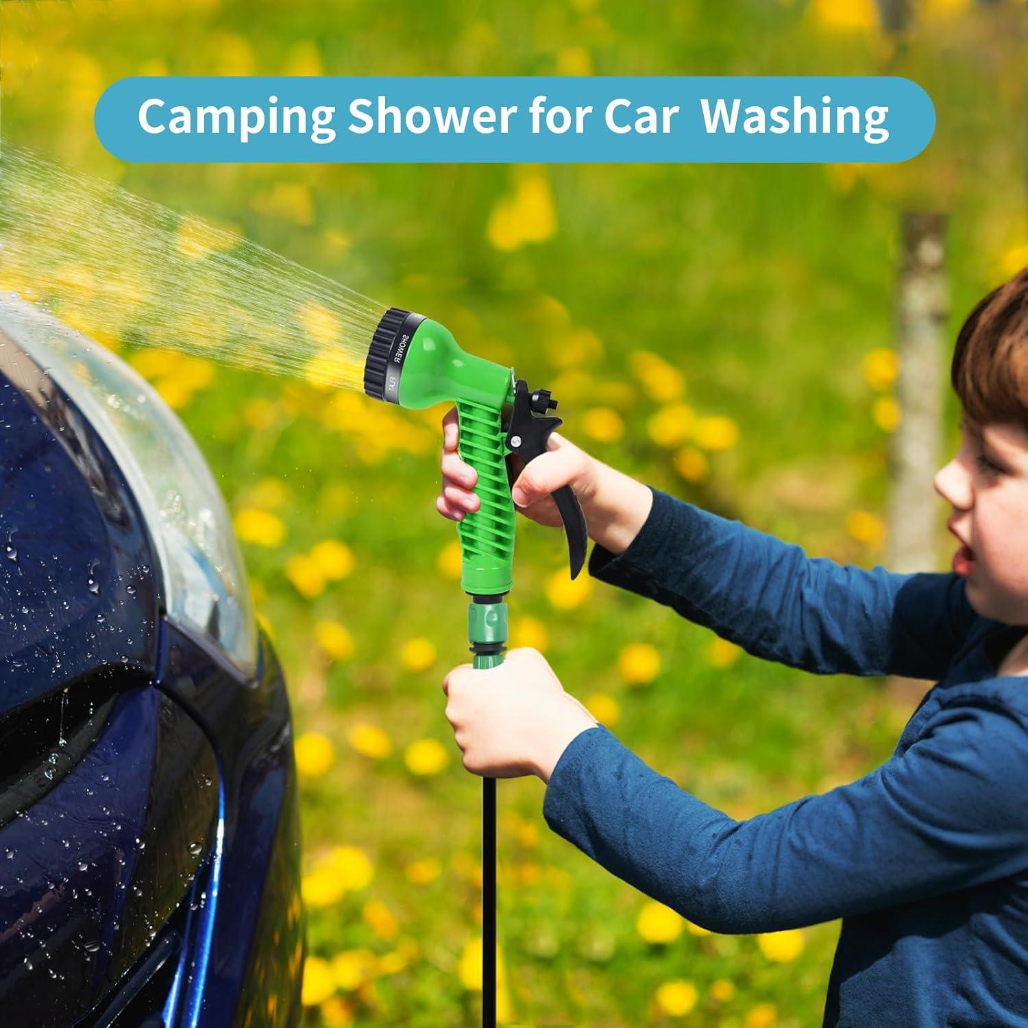 Ducha Portátil JIESIHAO 3.03L 7 Modos para Camping