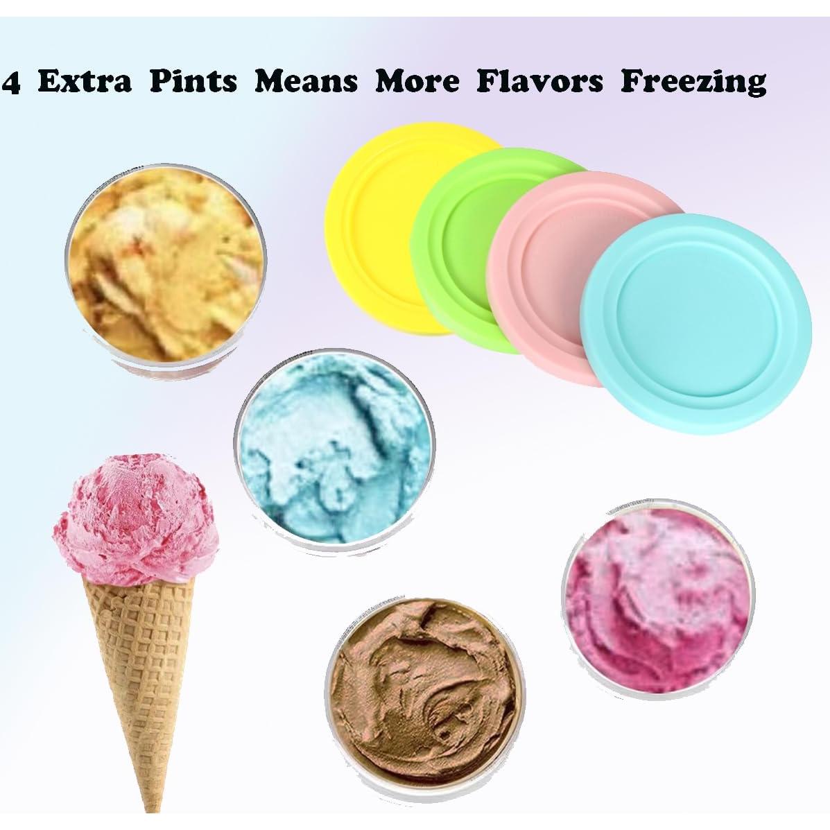 Recipientes de Helado 24oz Deelink para Ninja Creami NC501