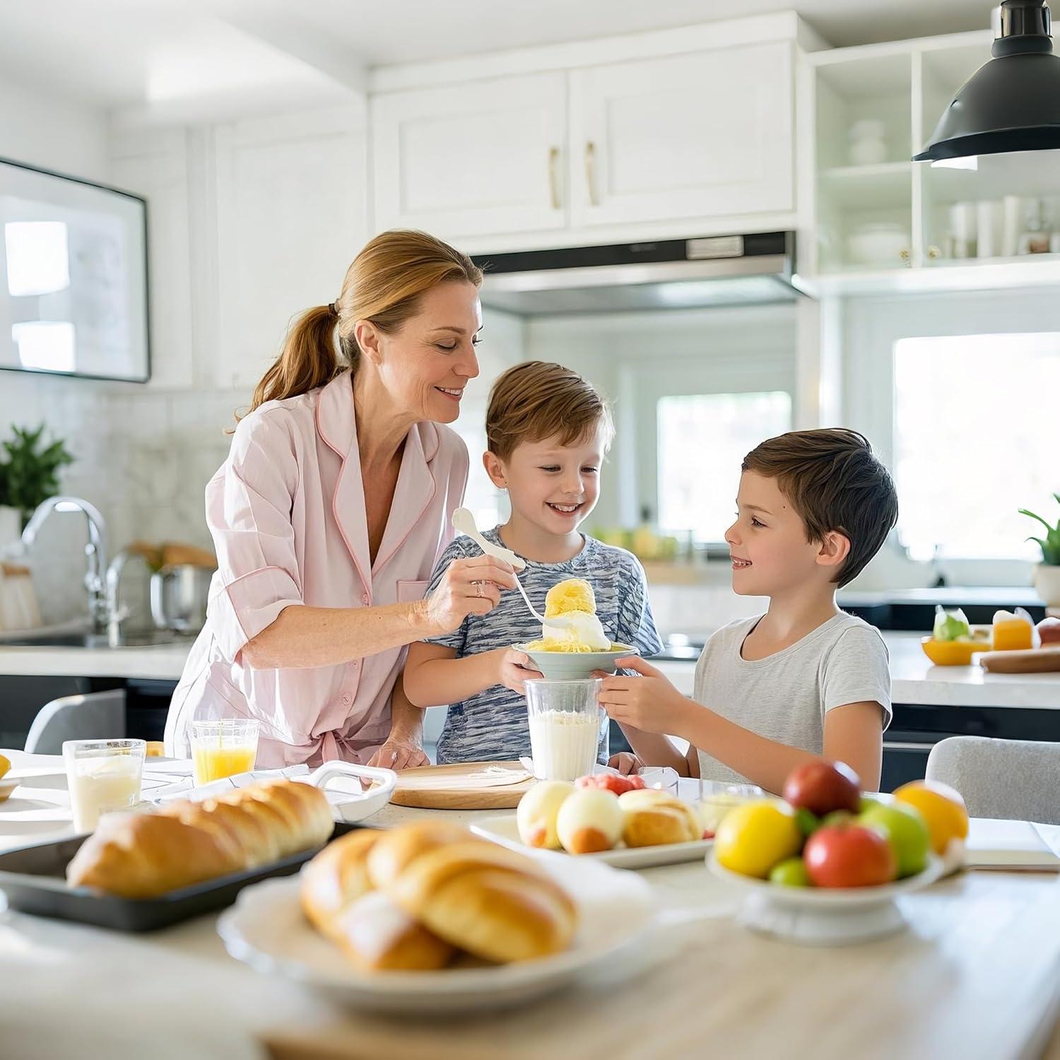 Tarros Ninja Creami Deluxe 24OZ GAOZAILI - 2 Piezas Rosa/Amarillo