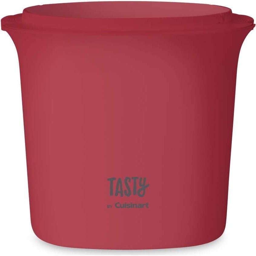 ICM100TRD Ice Cream Maker, 8.71"(L) x 8.71"(W) x 10.49"(H), Red