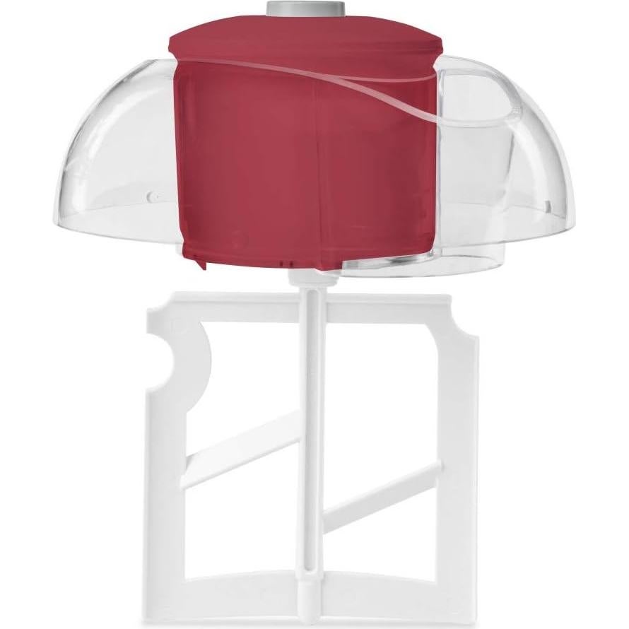 ICM100TRD Ice Cream Maker, 8.71"(L) x 8.71"(W) x 10.49"(H), Red