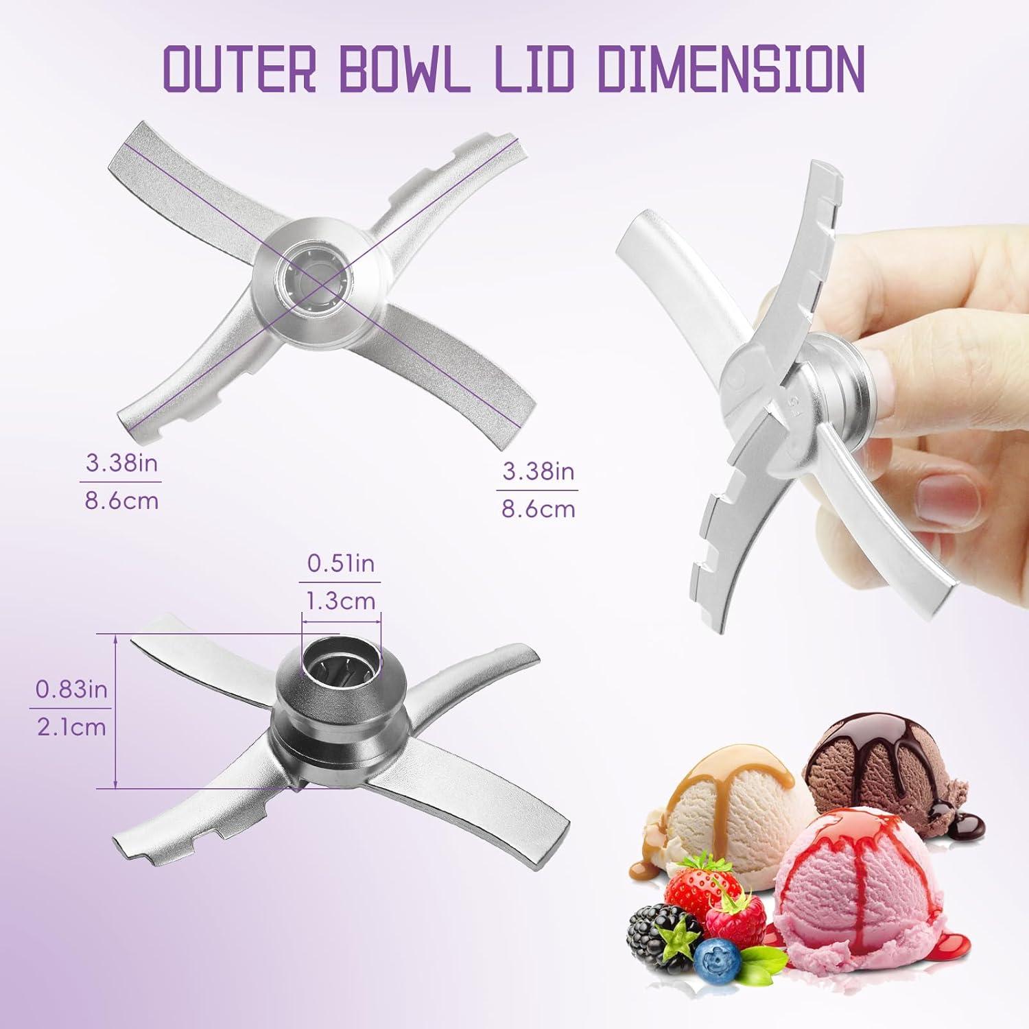 Cuchilla de Repuesto Ninja Creami RPB NC300 Acero Inoxidable