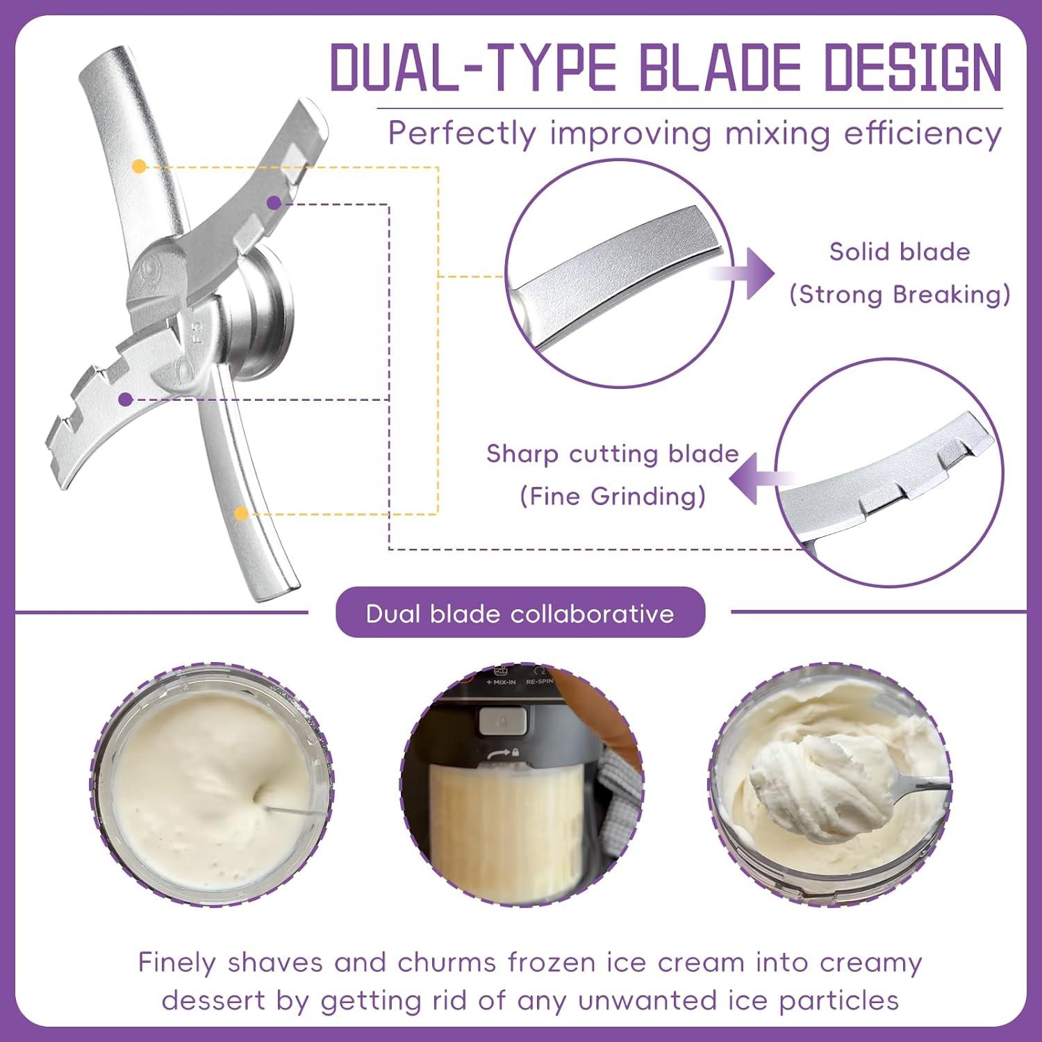 Cuchilla de Repuesto Ninja Creami RPB NC300 Acero Inoxidable